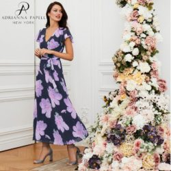 Adrianna Papell Floral Dress