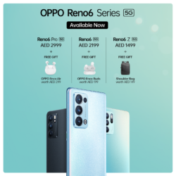 Oppo Reno6 Series 5G Smartphone Shopping at Axiom